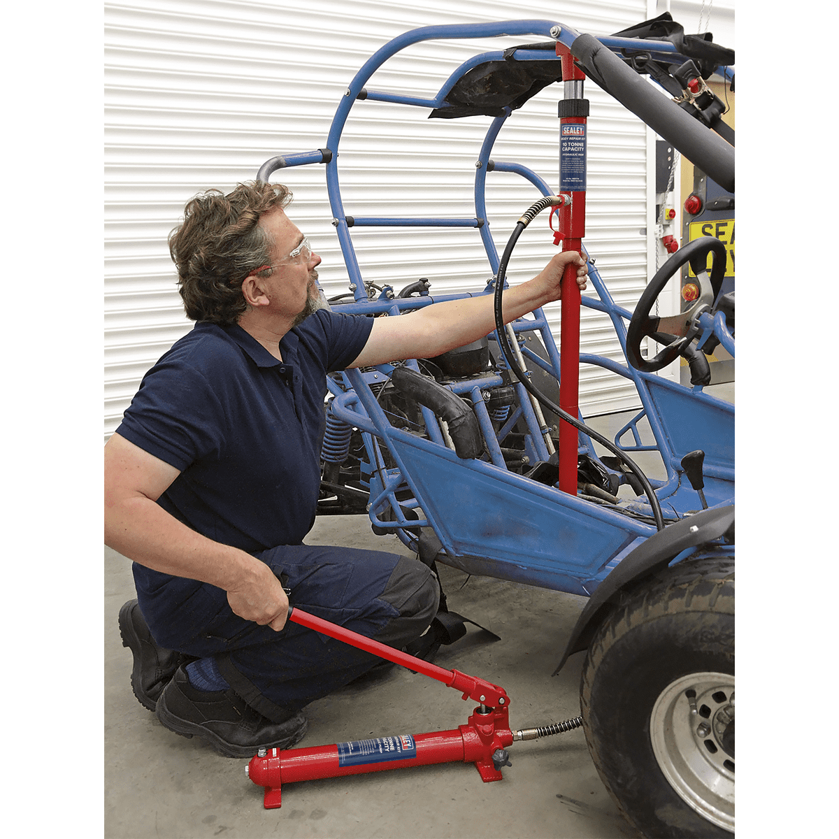 Draper Expert Hydraulic Body Repair Kit, 10 Tonne (14 Piece) | Brkit10 main image 1