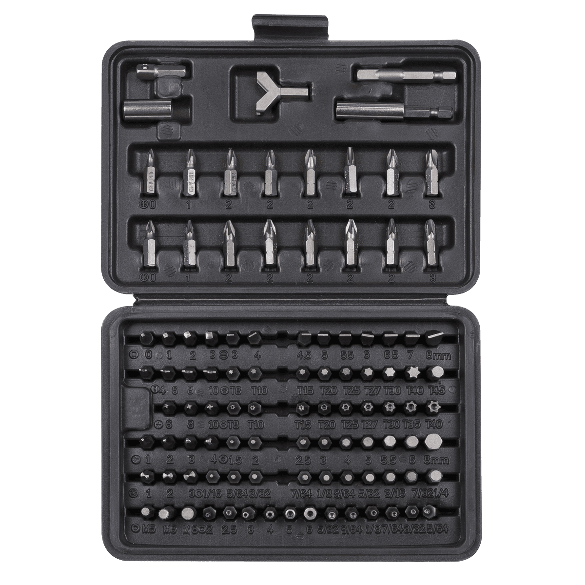 Power Tool/Security Bit Set 100pc