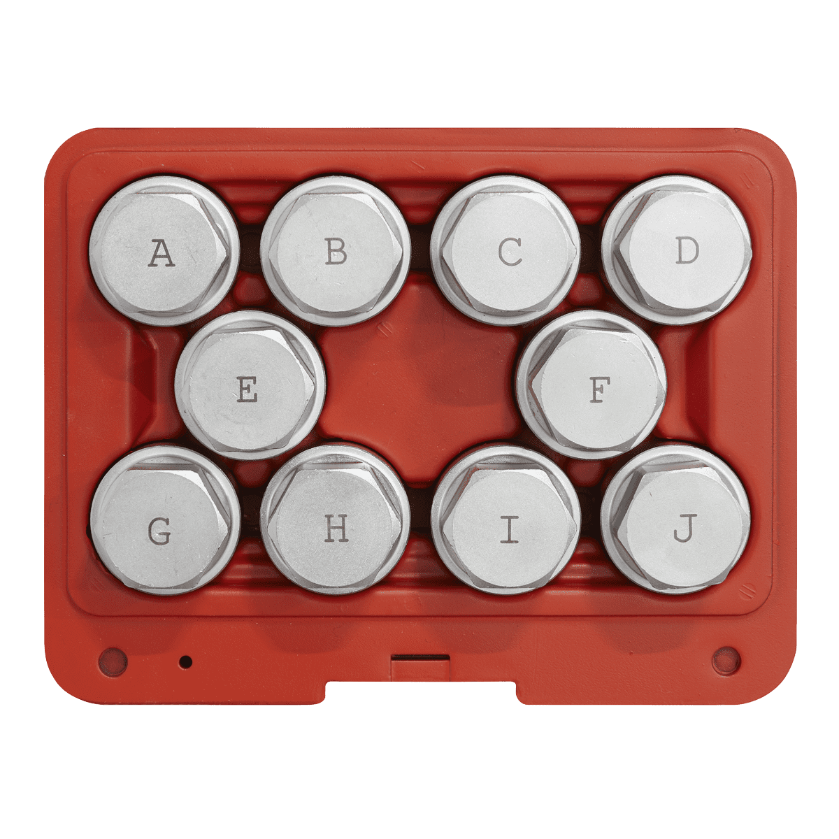 Locking Wheel Nut Key Set 10pc - Land Rover
