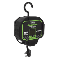 SEALEY 12A Automatic Smart Battery Charger & Maintainer SPBC12-1-73