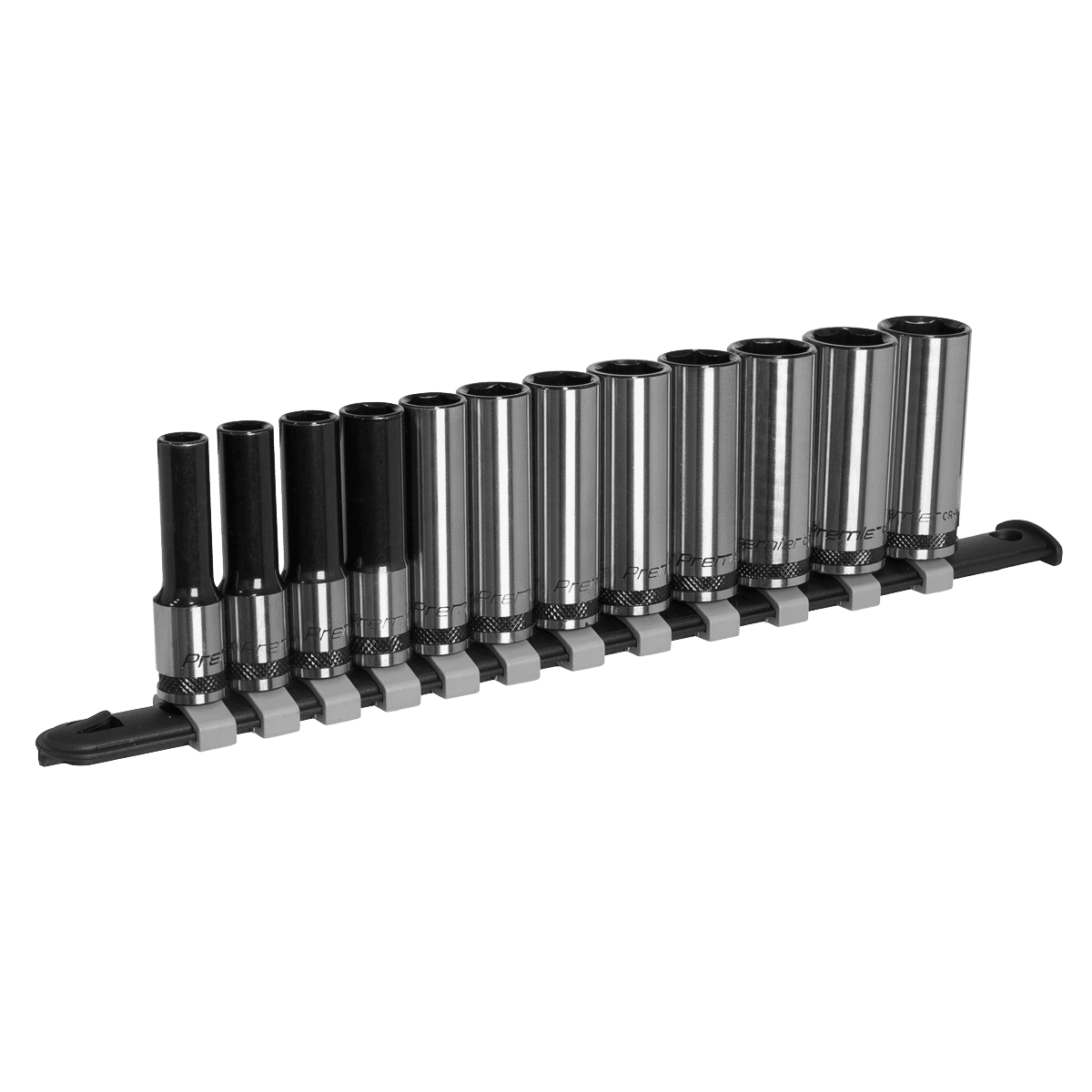 Socket Set Deep 12pc 3/8