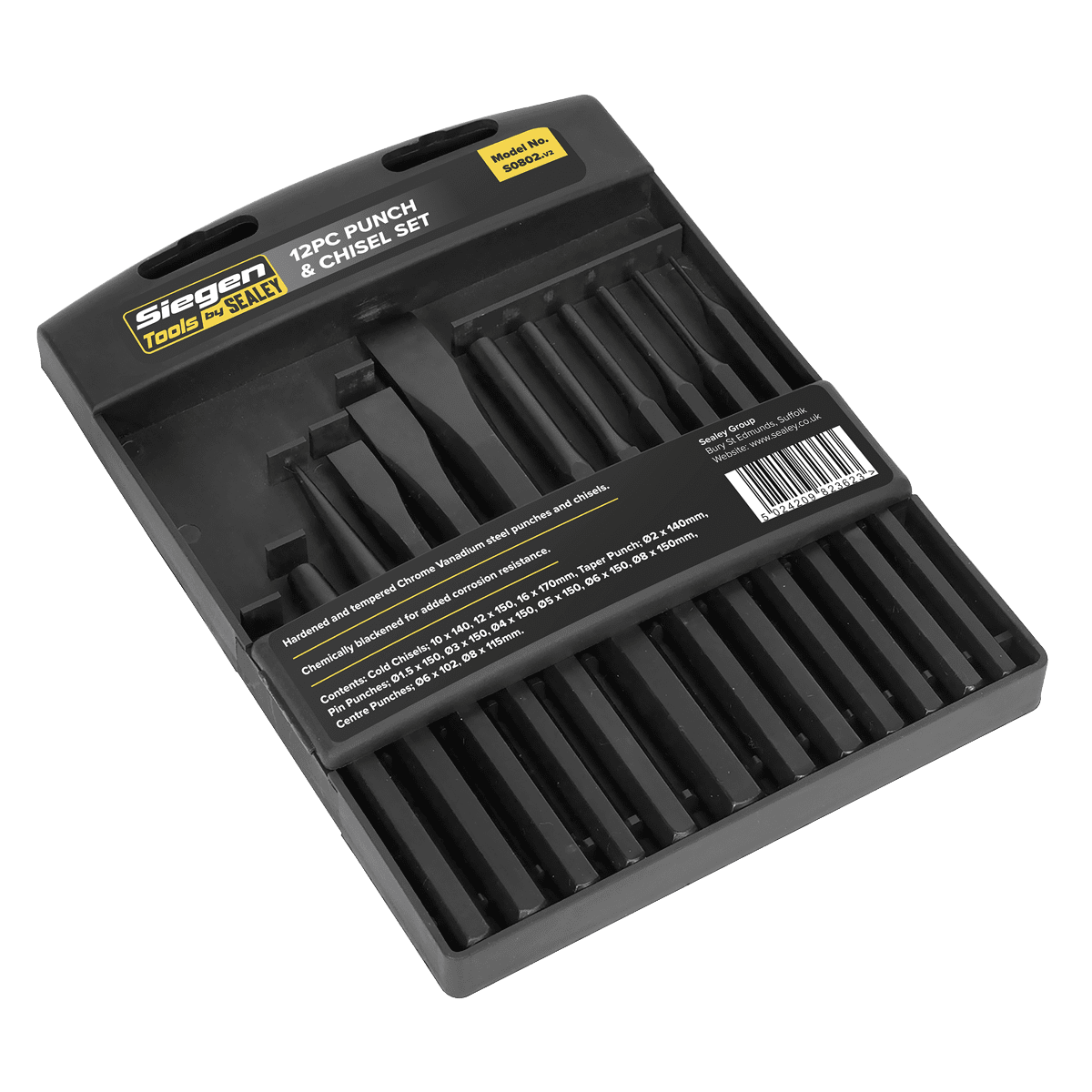 Punch & Chisel Set 12pc