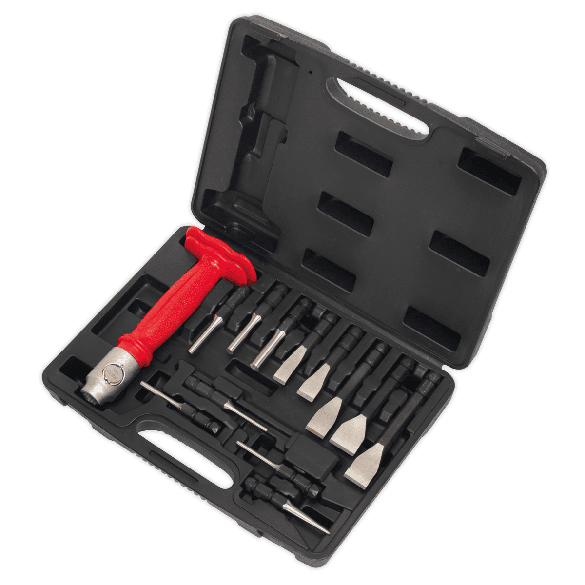 Interchangeable Punch & Chisel Set 13pc