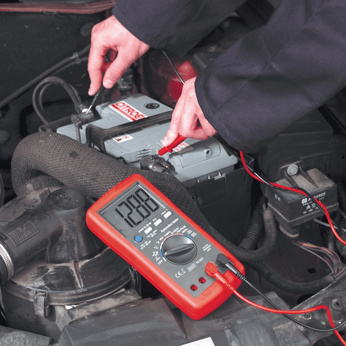 Auto Analyzer Connection Digital Automotive Analyser 14-Function with Inductive Coupler