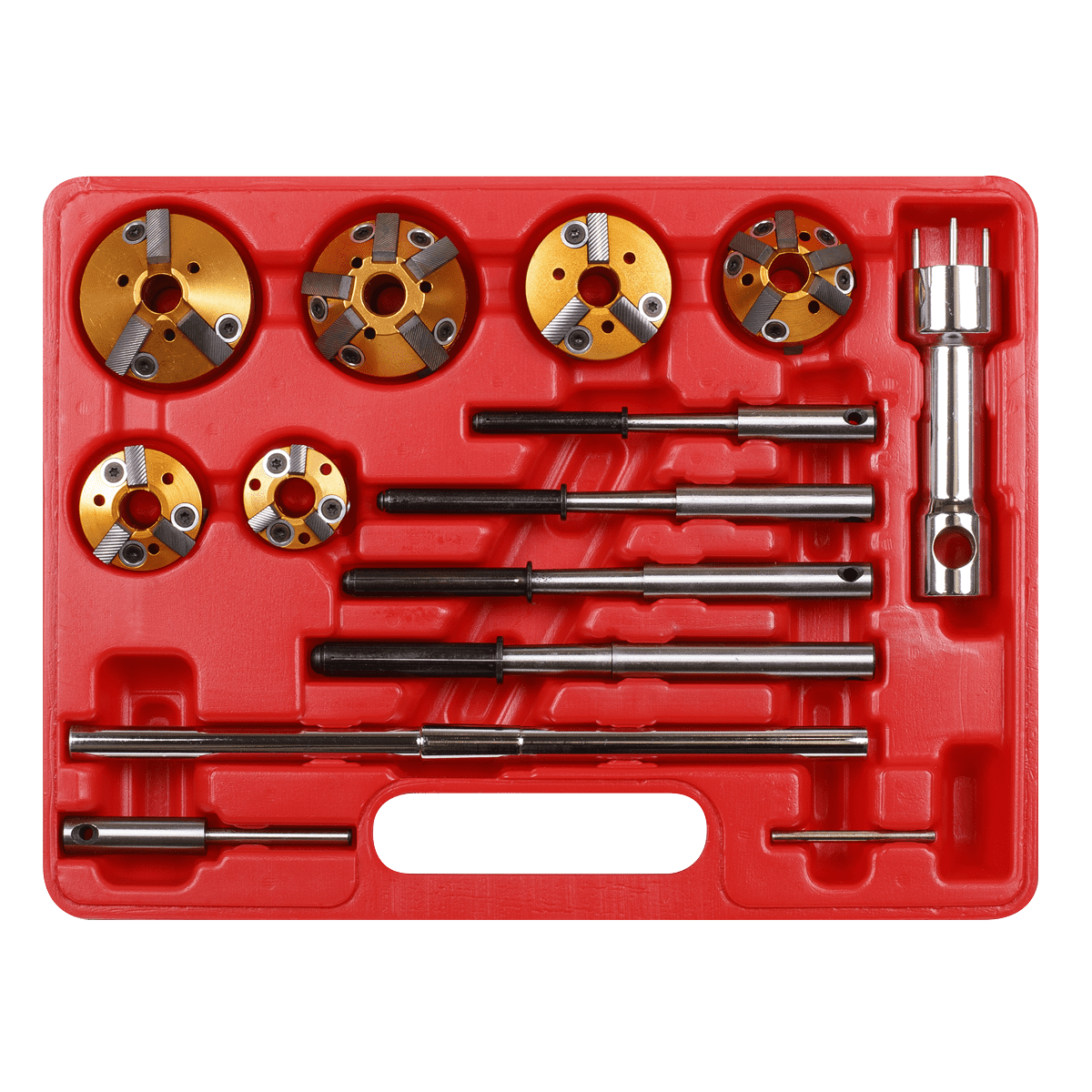 thumbnail image 2 of 5 Pc Valve Seat And Face Cutter Set – ACTOOLS Automotive Tool Kit 2 of 4