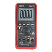 SEALEY 15-Function Digital Automotive Multimeter with Bar Graph/PC Link TA203-1-73