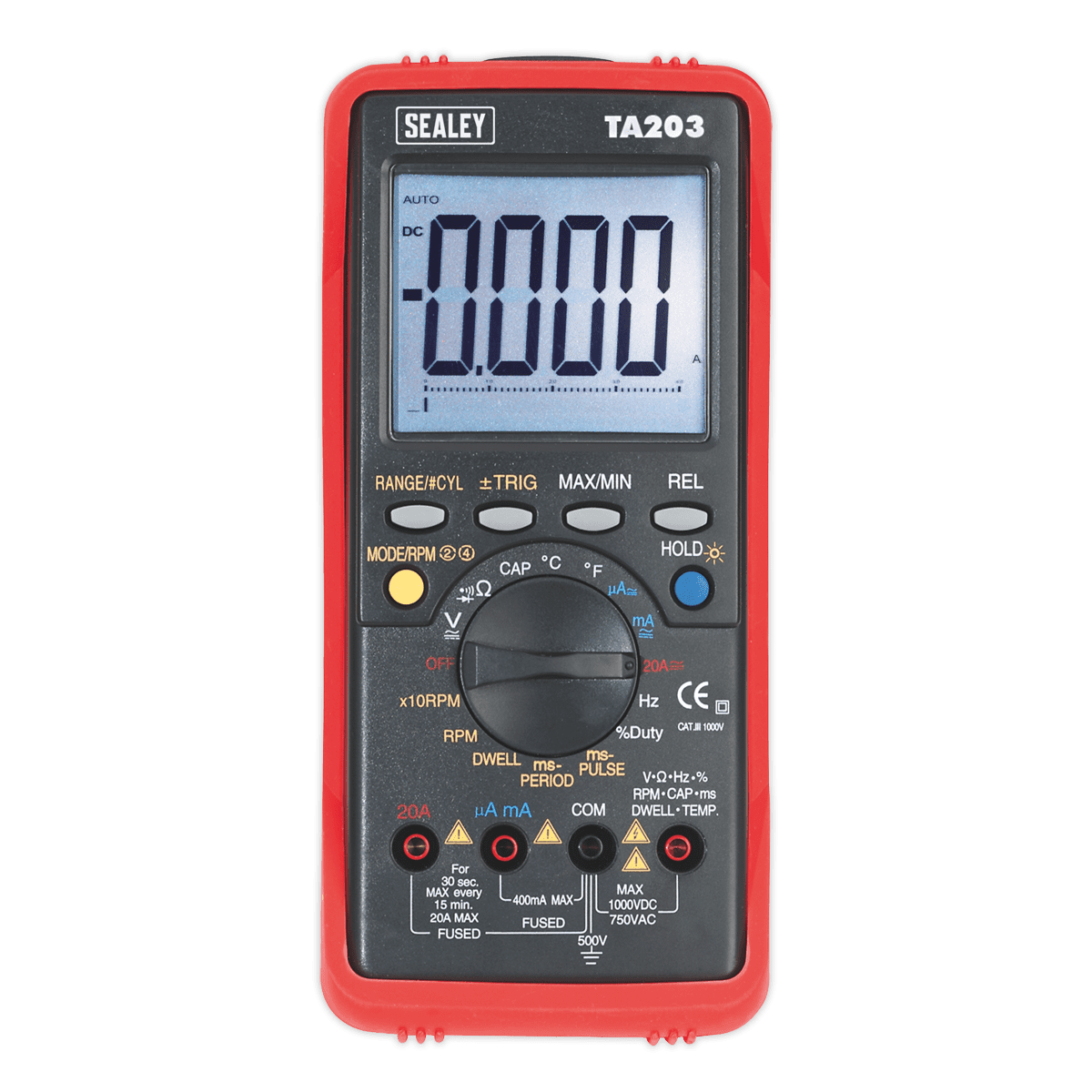 Multimeter Pc Digital Automotive Multimeter 15-Function Bar Graph/PC Link