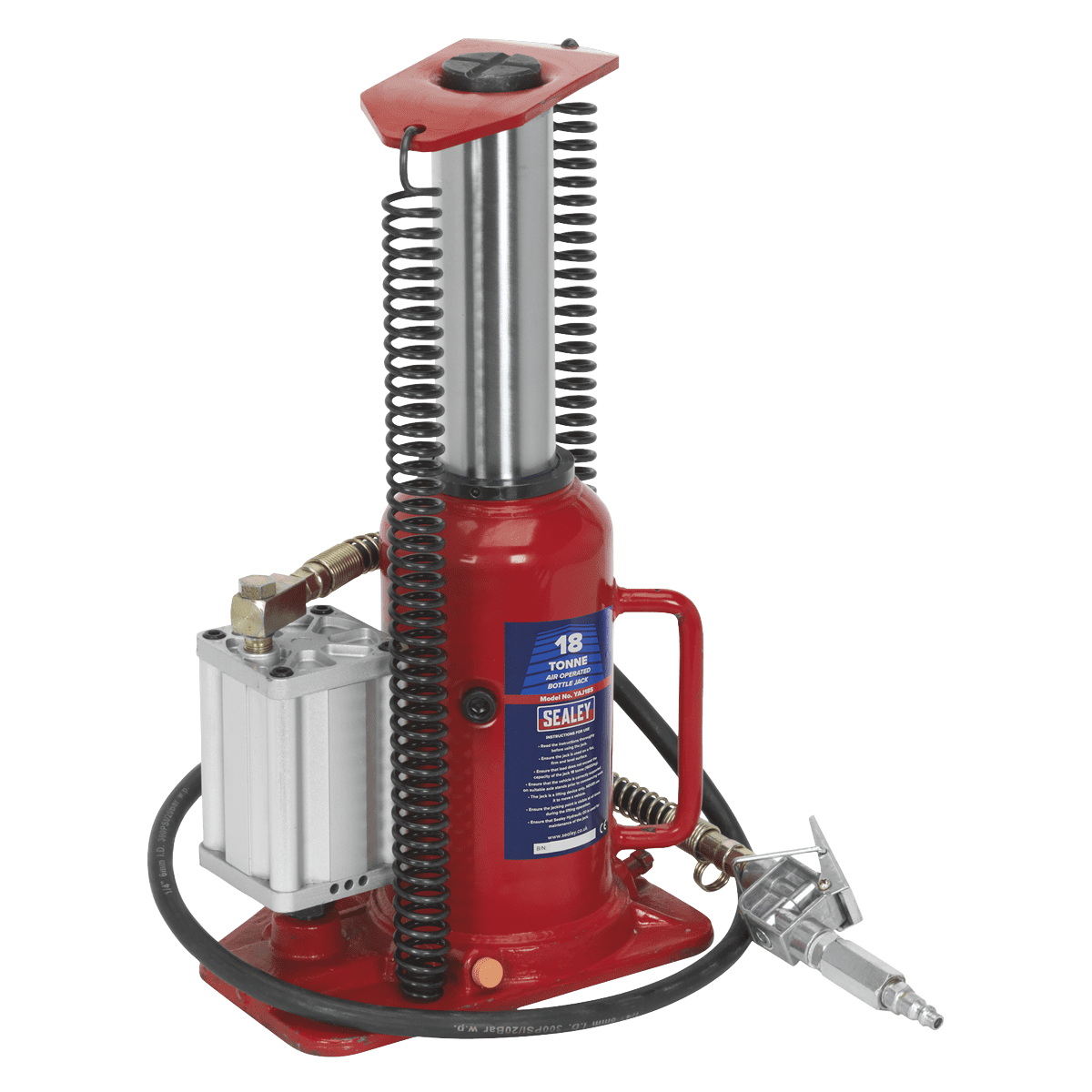 Air Operated Bottle Jack 18 Tonne