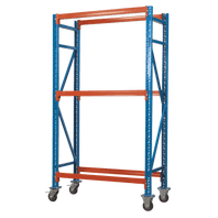 SEALEY 2-Level Mobile Tyre Rack - 200kg Capacity Per Level STR007-1-73