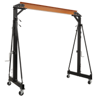 SEALEY 2 Tonne Portable Adjustable Lifting Gantry Crane SG2000W-1-73