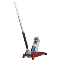 SEALEY 2.5 Tonne Aluminium Low Profile Trolley Jack with Rocket Lift RJA2500-1-73