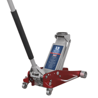 SEALEY 2.5 Tonne Aluminium/Steel Trolley Jack with Rocket Lift RJAS2500-1-73