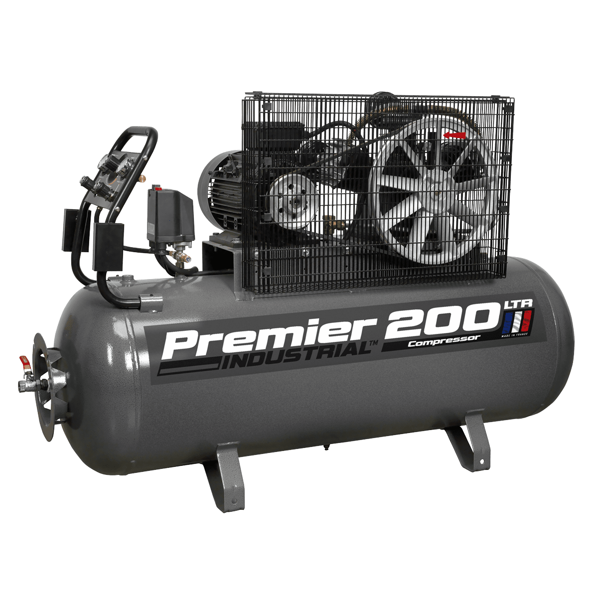 Air Compressor 200L Belt Drive 5.5hp 3ph