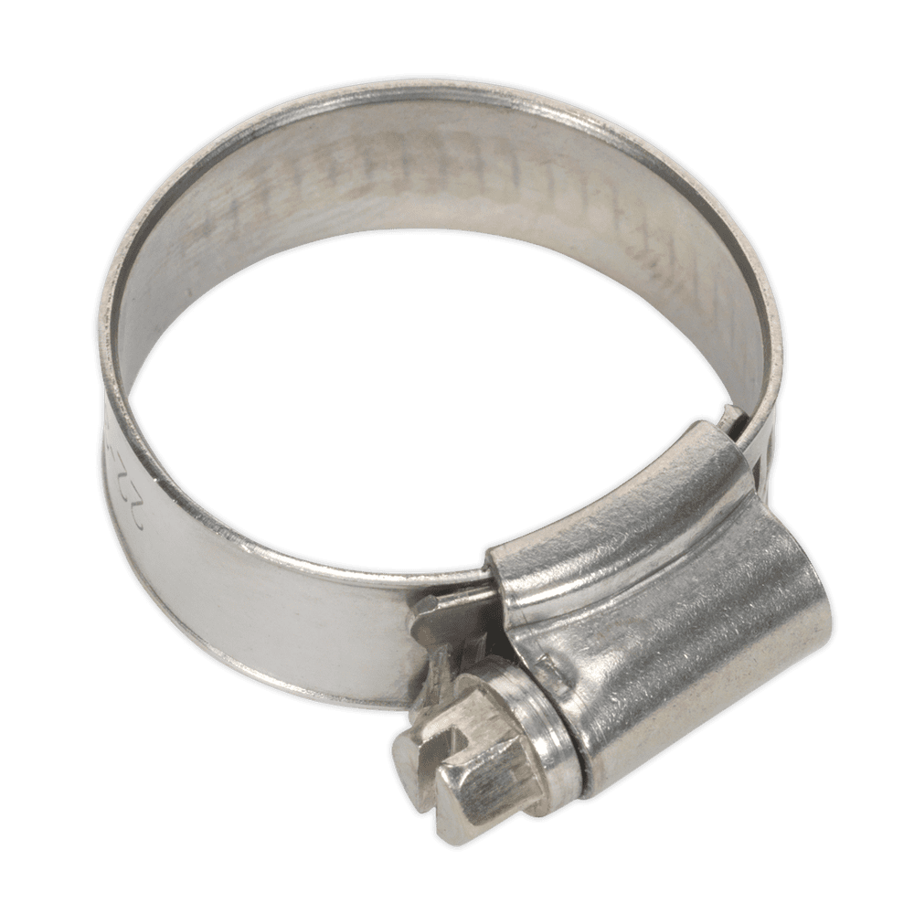 Hose Clip Stainless Steel Ø22-32mm Pack of 10