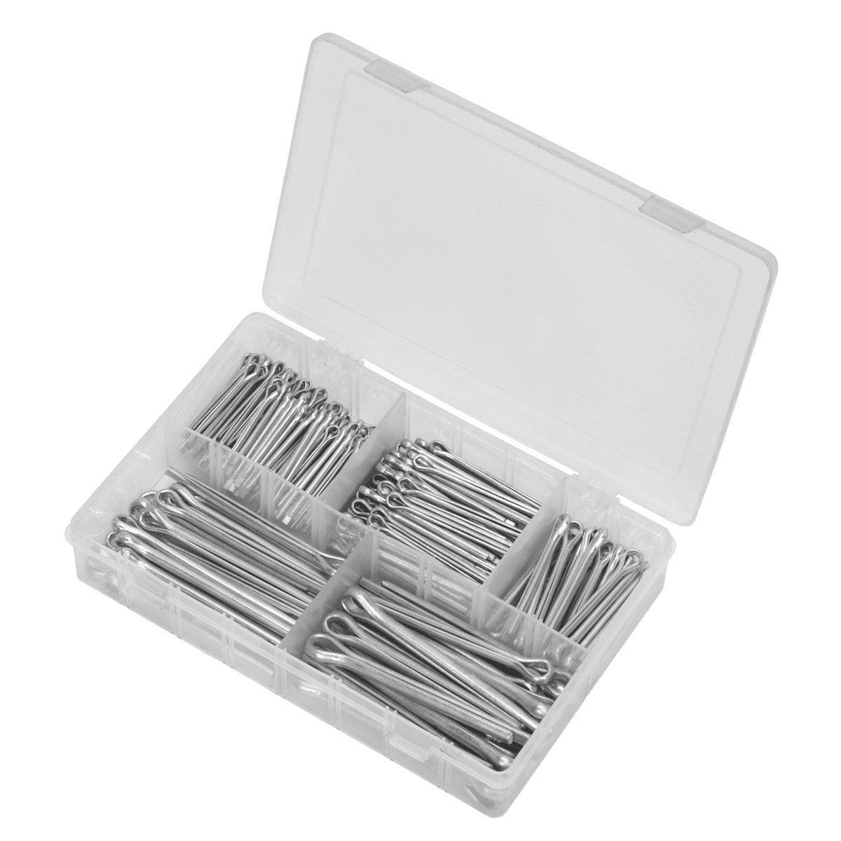 Split Pin Assortment 230pc Large Sizes Metric & Imperial