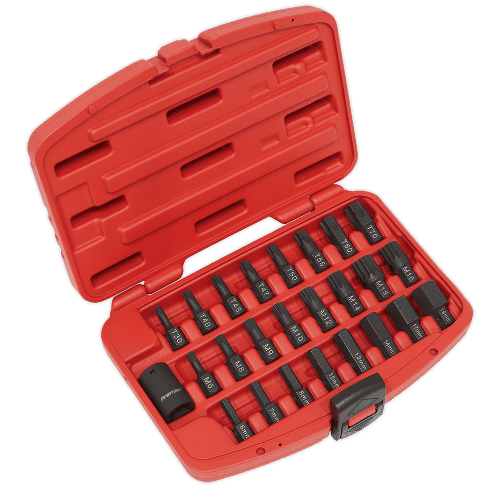 Impact TRX-Star*/Hex/Spline Bit Set 25pc 1/2