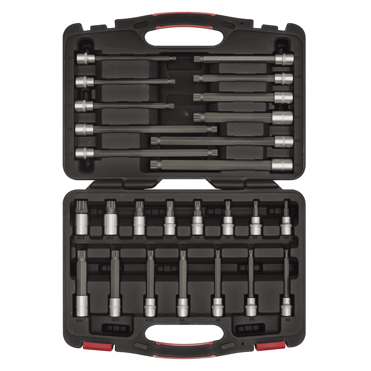 Spline Socket Bit Set 26pc 3/8