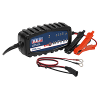 SEALEY 2A 9-Cycle 6/12V Compact Smart Trickle Charger & Maintainer AUTOCHARGE200HF-1-73