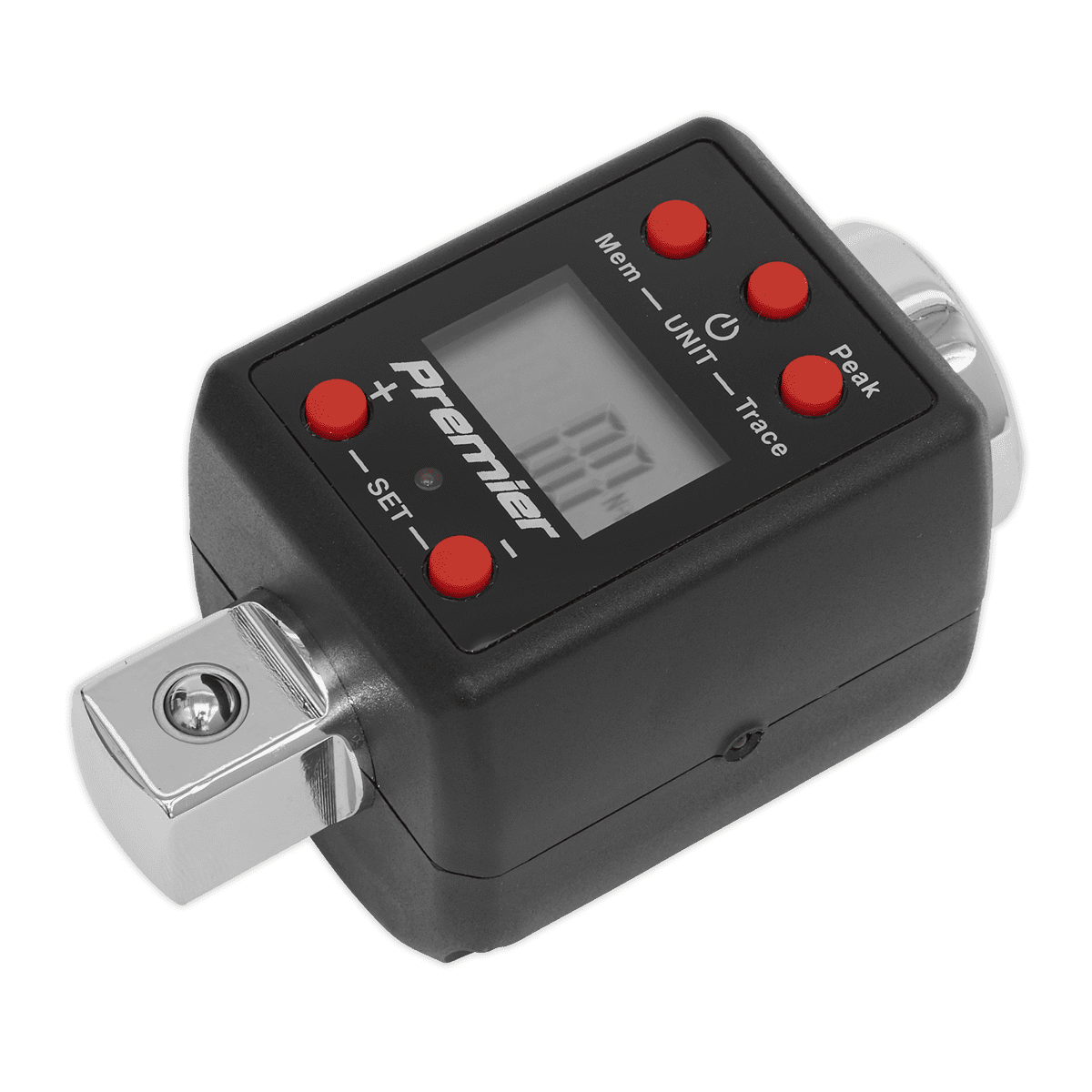 Digital Torque Wrench Screwdriver - ZNC-200, 6-200 N.M, LCD Display, Sound/Light Alert, 1/2" Drive - View #6