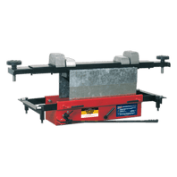 SEALEY 3 Tonne Jacking Beam with 1.6m Extending Arms & Flat Roller Supports SJBEX300-1-73
