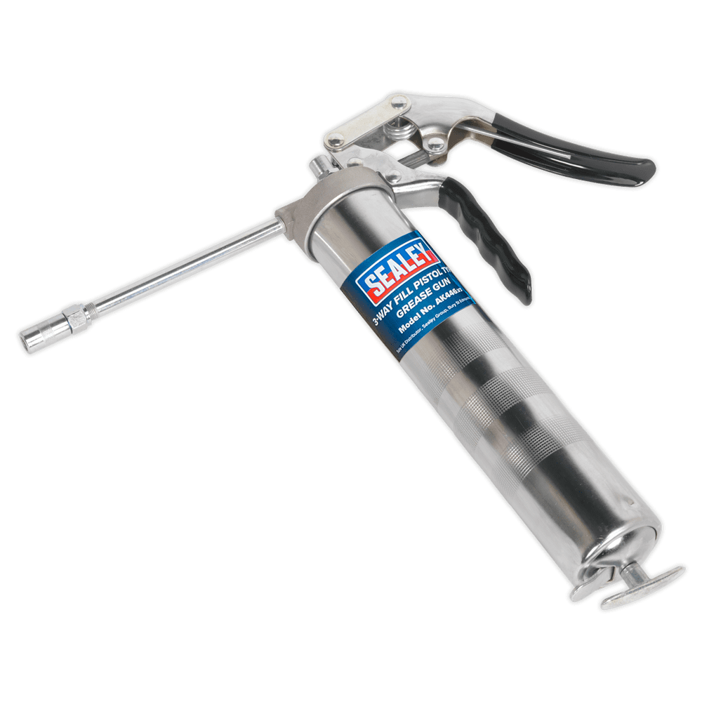 Pistol Type Grease Gun 3-Way Fill