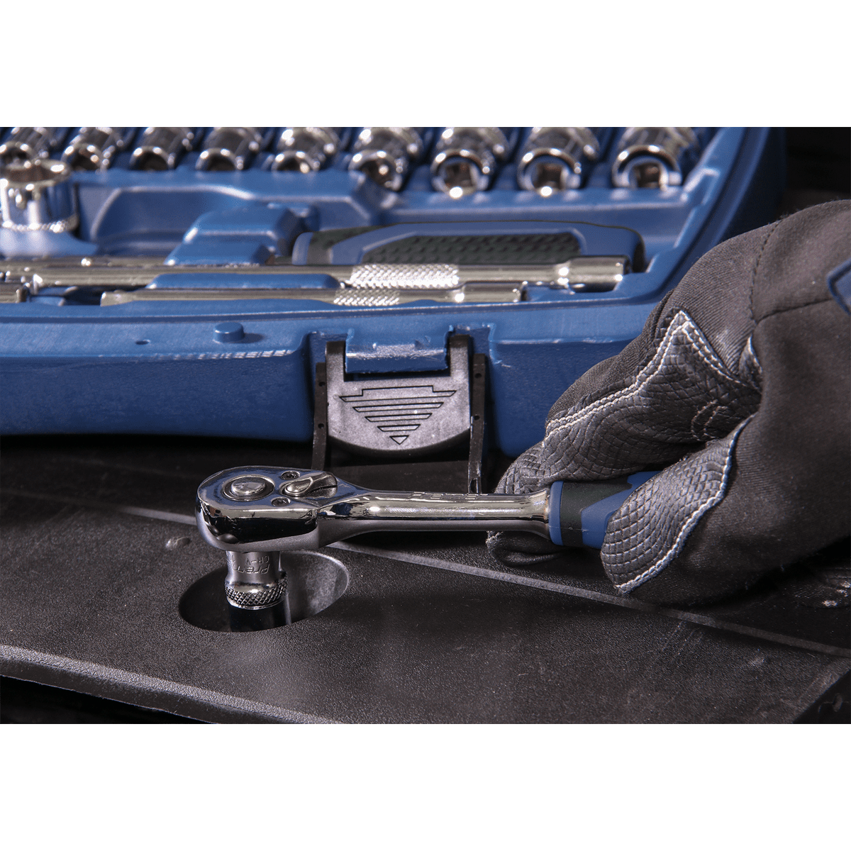 Sealey Socket Set 13pc 1/4