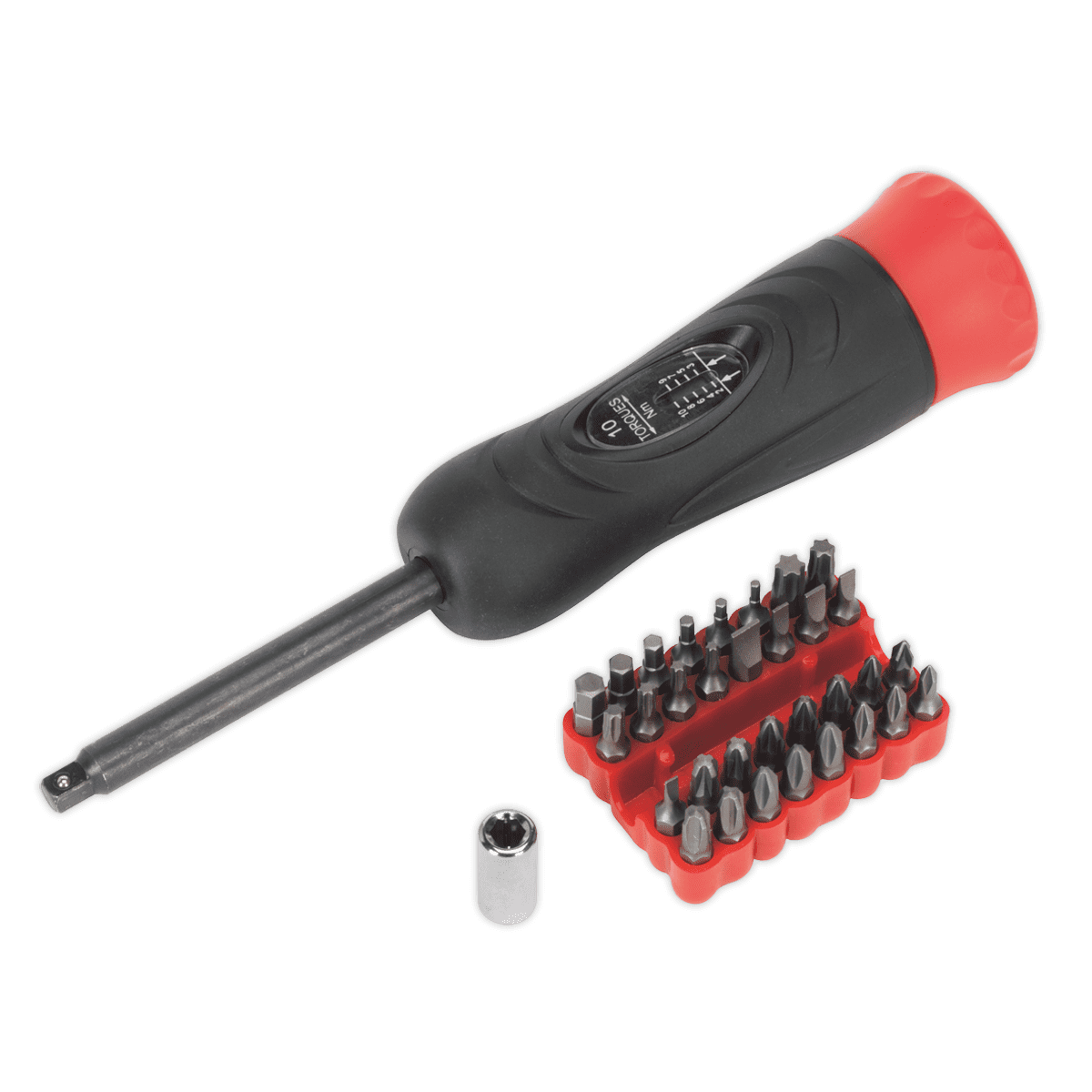 Torque Screwdriver Set 34pc 210Nm 1/4"Sq Drive
