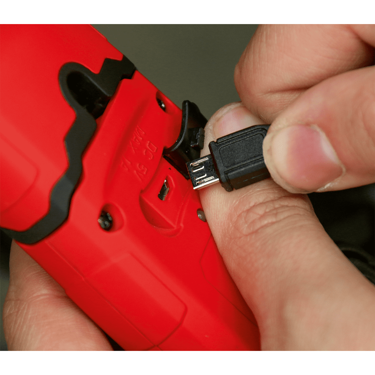 Rechargeable 360° Inspection Light 3W COB & 1W SMD LED Red Lithium-Polymer
