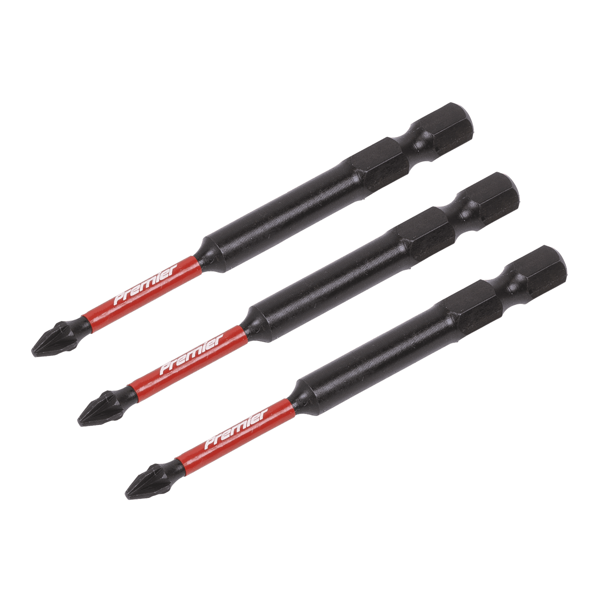 Pozi #1 Impact Power Tool Bits 75mm - 3pc