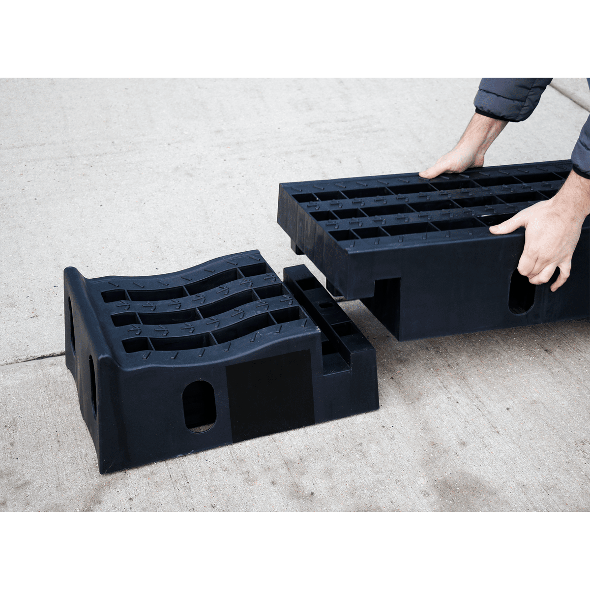 5 Ton Modular Pit Ramp Modular Pit Ramp Car 4 Tonne