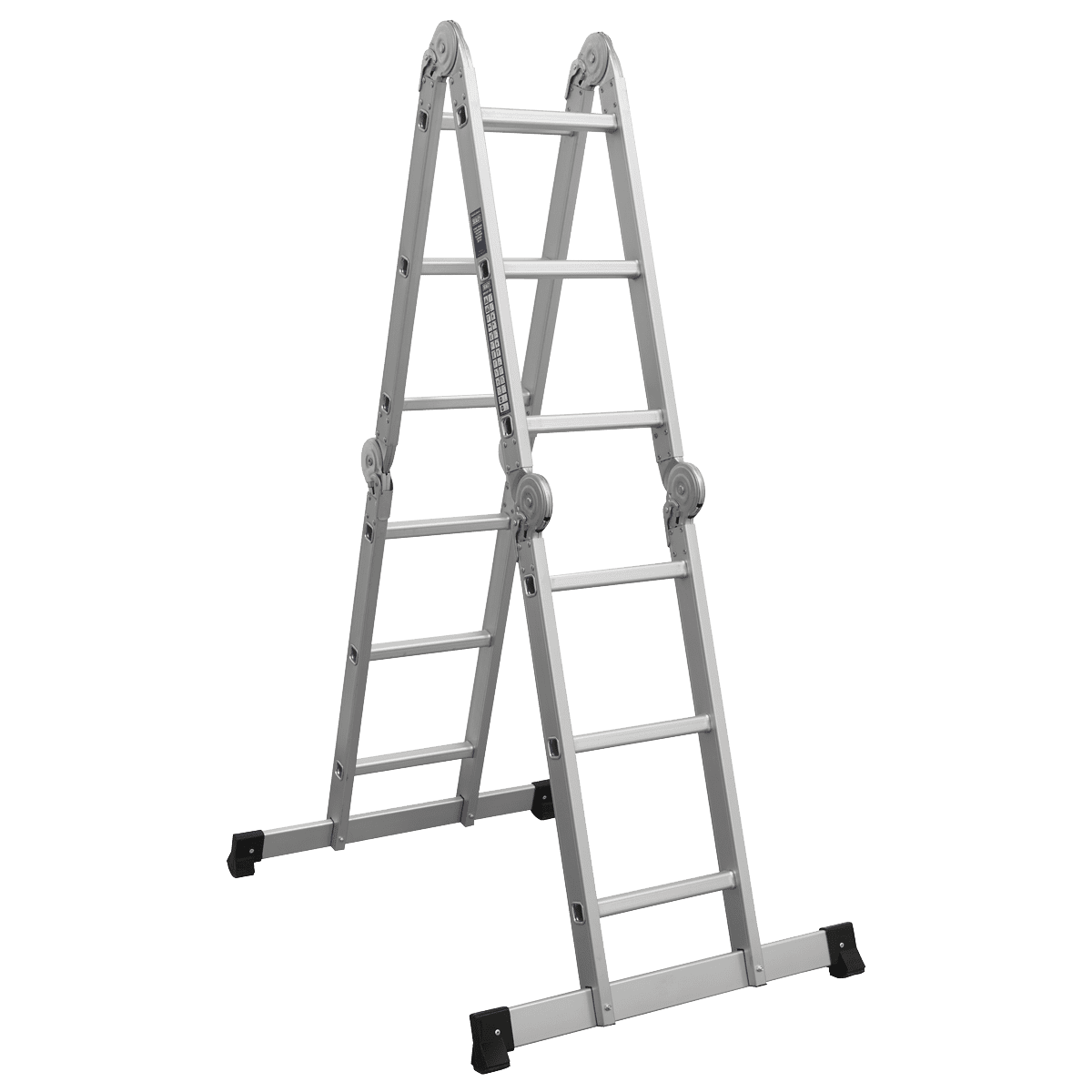 Aluminium Folding Platform Ladder 4Way EN 131