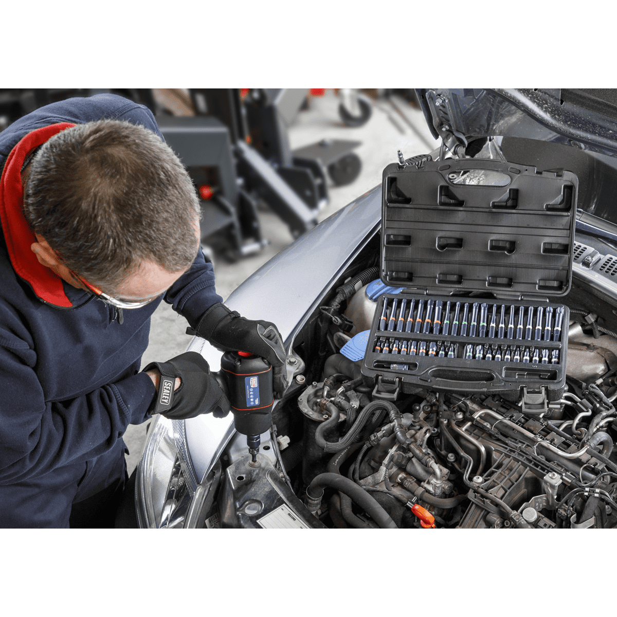 TRX-Star*/Hex/Spline Bit Set Impact 42pc 3/8