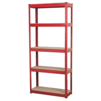 SEALEY 5 Shelf Racking Unit 150kg Capacity Per Level AP6150-1-73