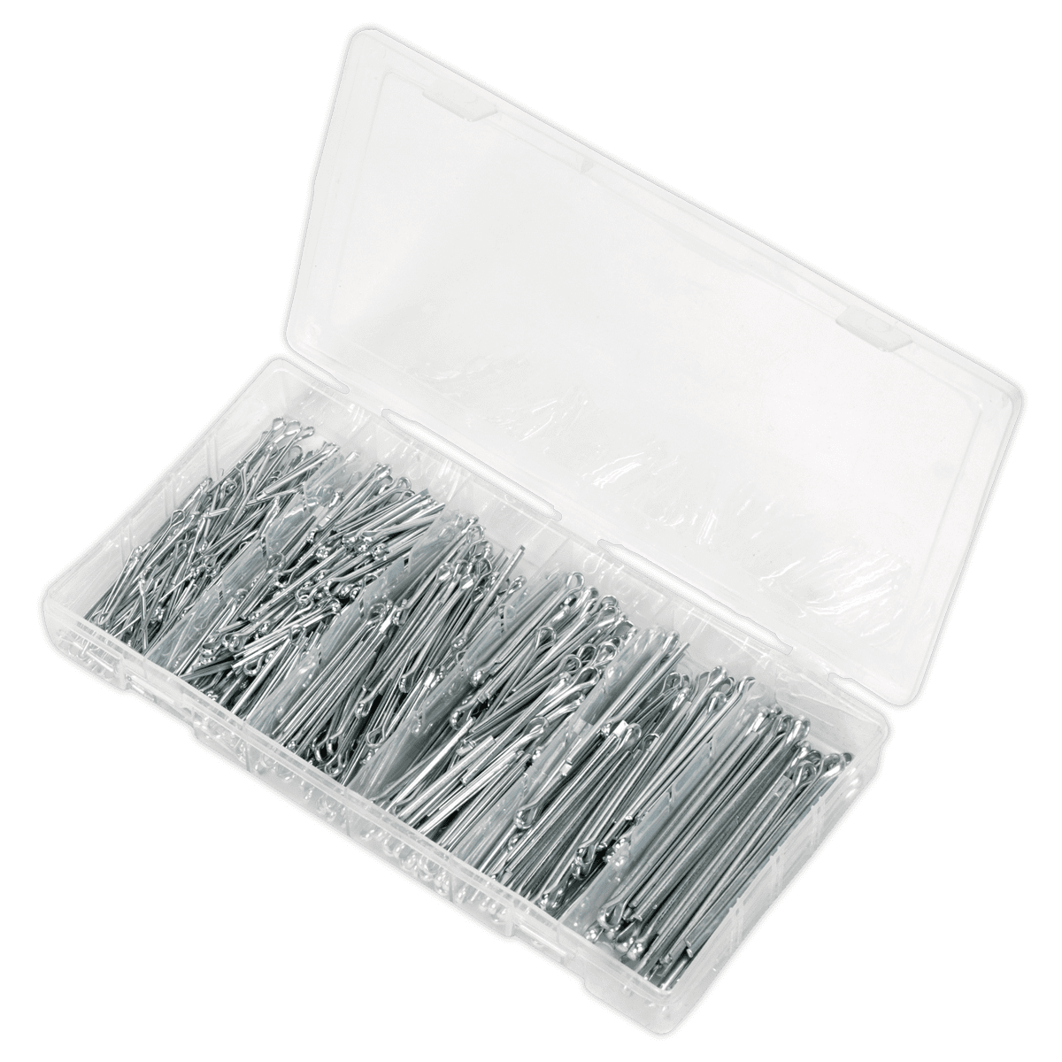 Split Pin Assortment 555pc Small Sizes Metric & Imperial