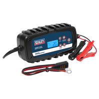 SEALEY 6.5A 9-Cycle 6/12V Compact Smart Charger & Maintainer AUTOCHARGE650HF-1-73