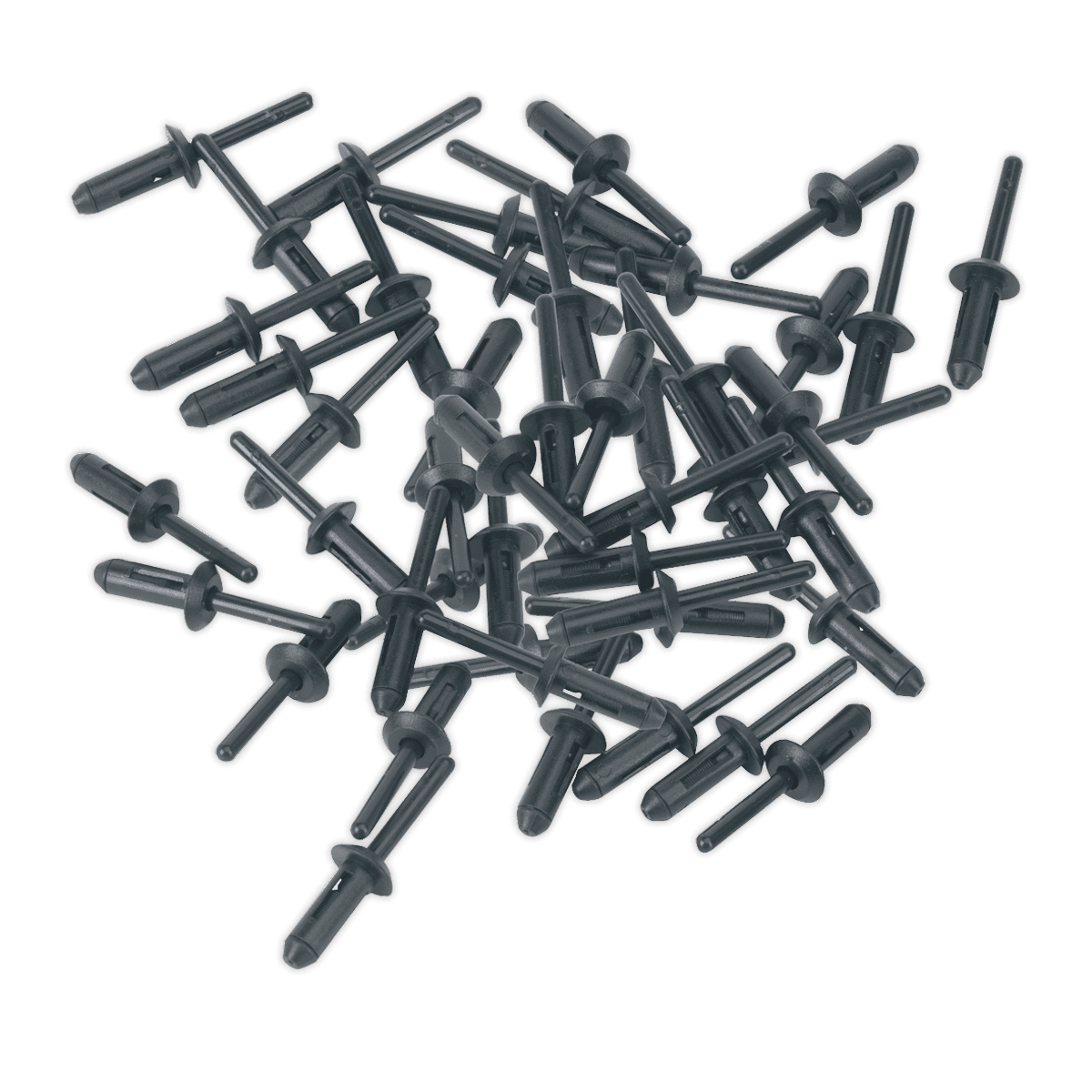 Plastic Rivet Ø6.6 x 17.2mm Pack of 50