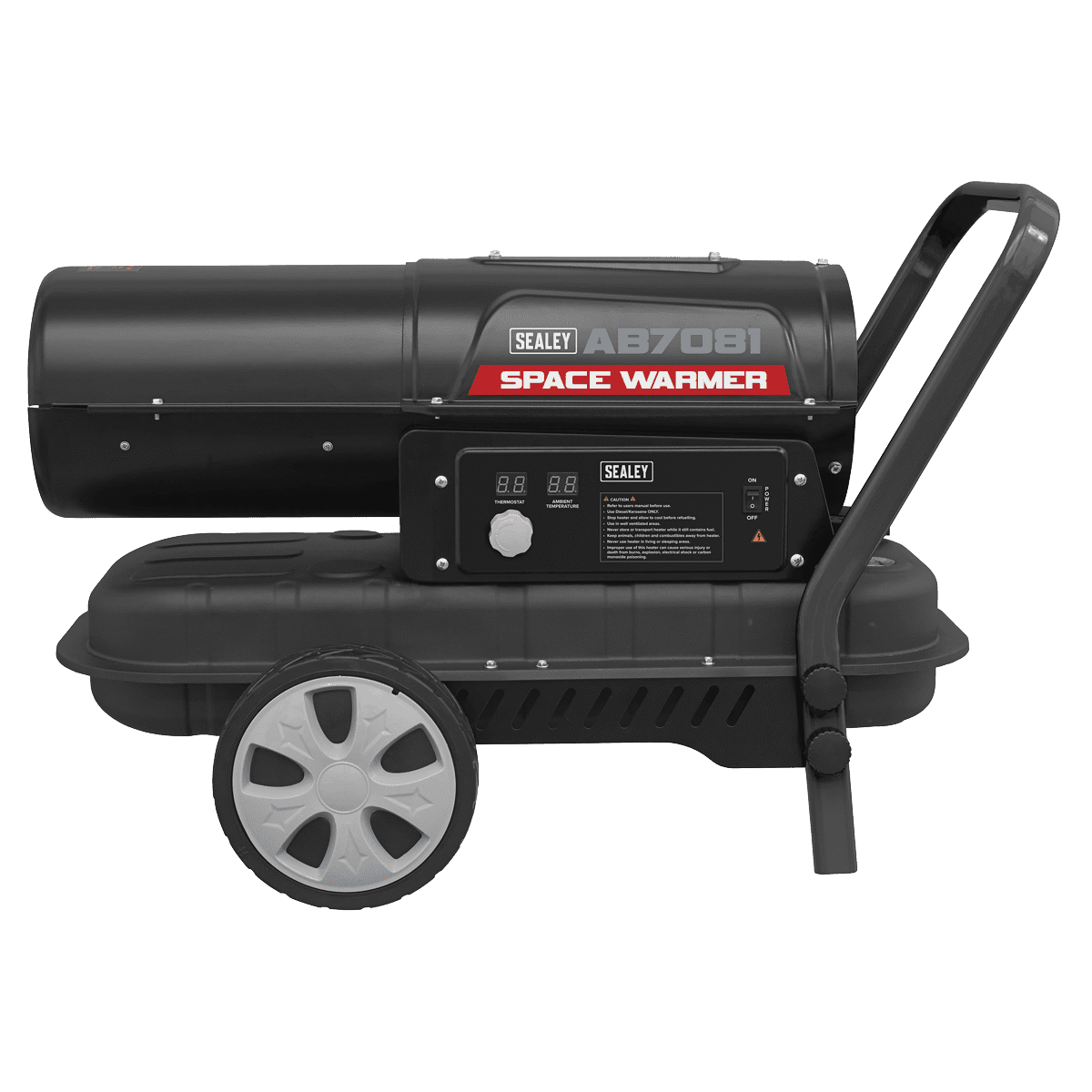 Space Warmer® Kerosene/Diesel Heater 70,000Btu/hr with Wheels