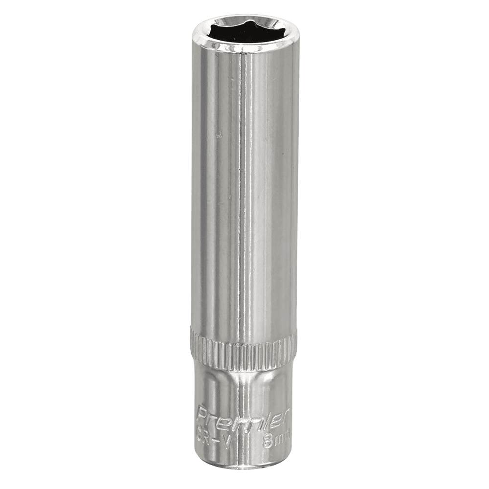 WallDrive® Socket 8mm Deep 1/4