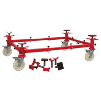 SEALEY 900kg Adjustable 4-Post Vehicle Moving Dolly VMD002-1-73