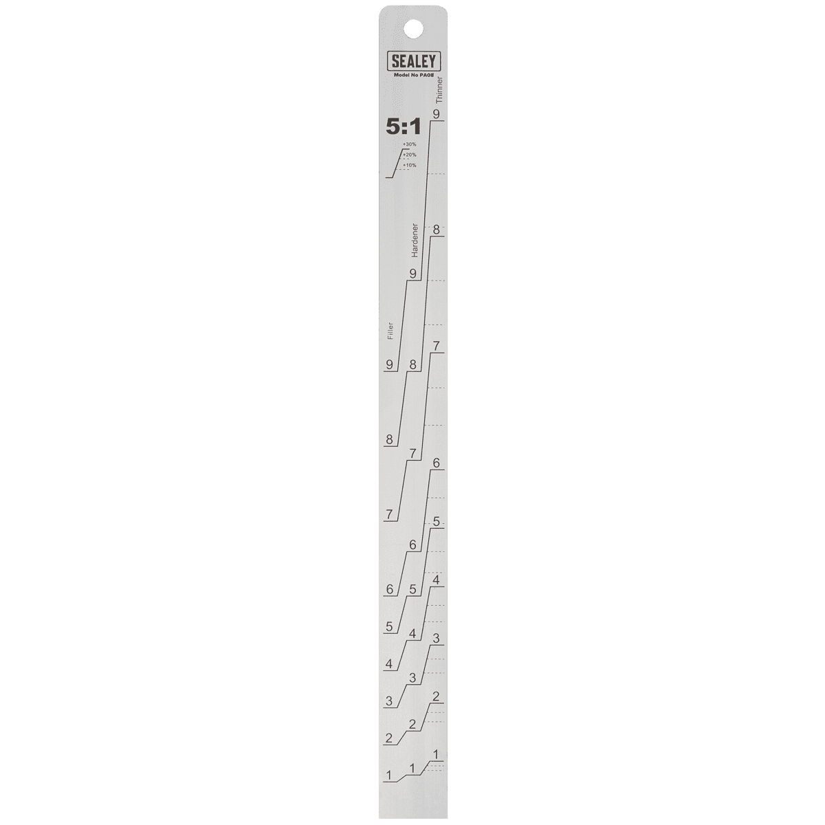 Aluminium Paint Measuring Stick 51/53