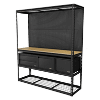 SEALEY Heavy-Duty Modular Workbench & Racking Kit - 300kg Capacity Per Level APMWBCOMBO1-1-73