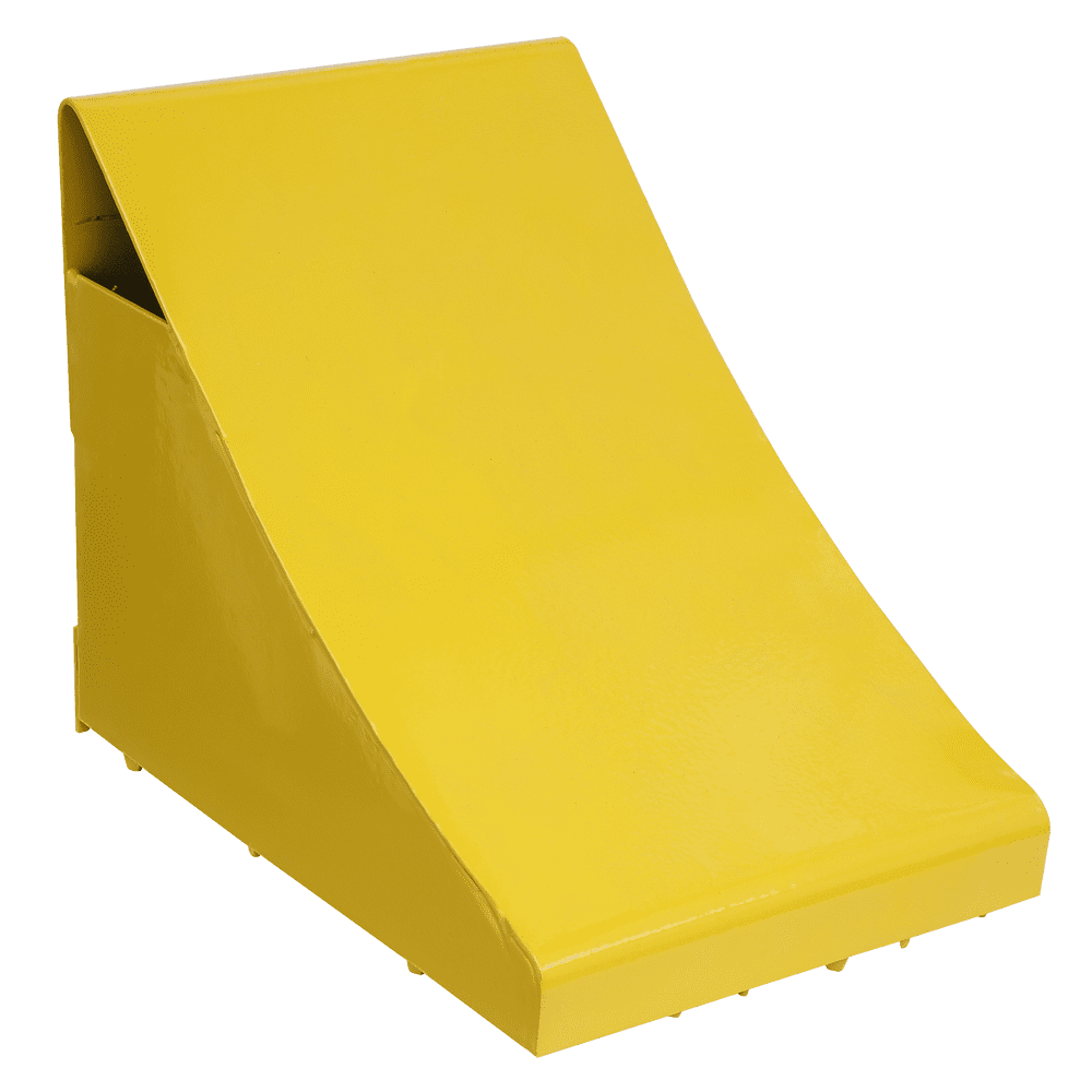 Heavy-Duty Steel Wheel Chock - Single