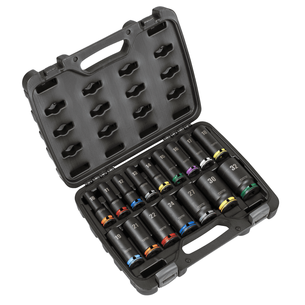 Lock-On™ Deep Impact Socket Set 1/2