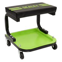 SEALEY Mechanic's Utility Seat - Hi-Vis Green SCR9HV-1-73