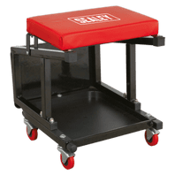 SEALEY Mechanic's Utility Seat & Step Stool SCR16-1-73