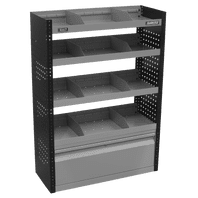 SEALEY Modular Flat Shelf Van Storage System APMSVCOMBO1-1-73