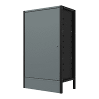 SEALEY Modular Racking Base Unit Cupboard 3 Shelves 580mm APMRB3-1-73