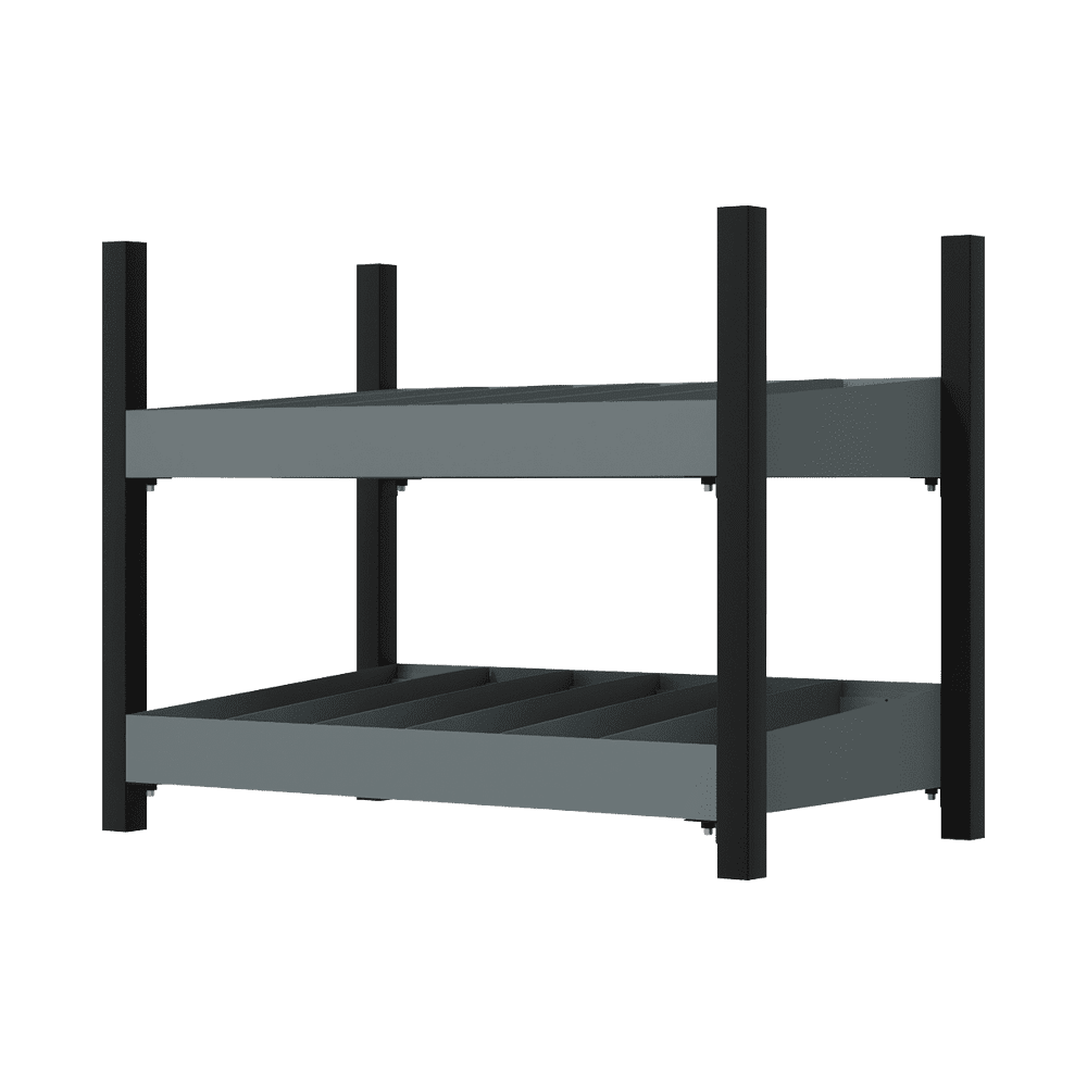 Modular Racking Mid Unit 2 Compartment Shelve 580mm