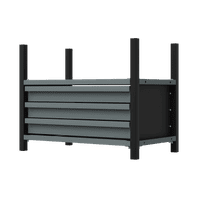 SEALEY Modular Racking Mid Unit 3 Drawer & 1 Shelf 580mm APMRM2-1-73