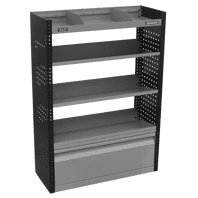 SEALEY Modular Slanted Shelf Van Storage System APMSVCOMBO2-1-73